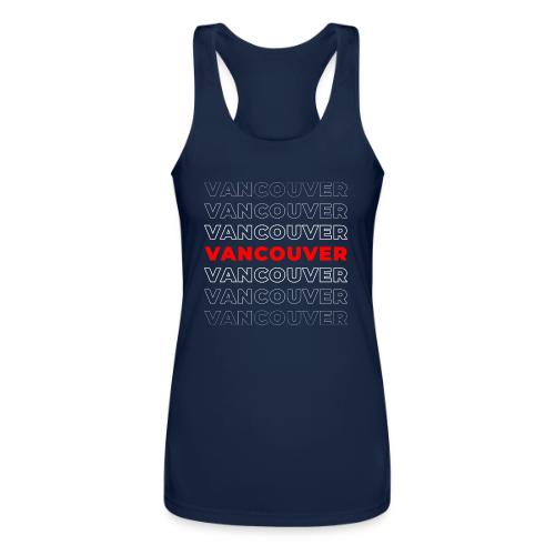 Vancouver Layers - Women’s Performance Racerback Tank Top