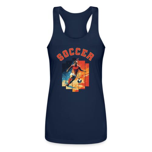 Soccer Spirit - Women’s Performance Racerback Tank Top