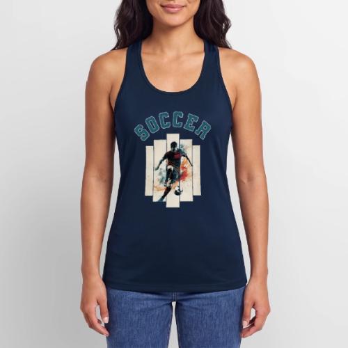 Soccer Mode On - Women’s Performance Racerback Tank Top