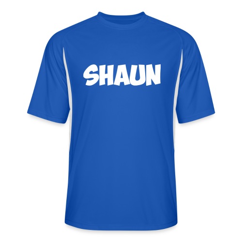 Shaun Logo Shirt - Men’s Cooling Performance Color Blocked Jersey