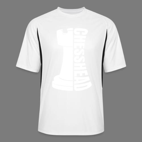 Chesshead Design for Chess Fans - Men’s Cooling Performance Color Blocked Jersey