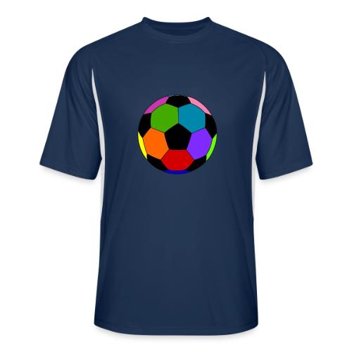 Multi-colored soccer ball - Men’s Cooling Performance Color Blocked Jersey