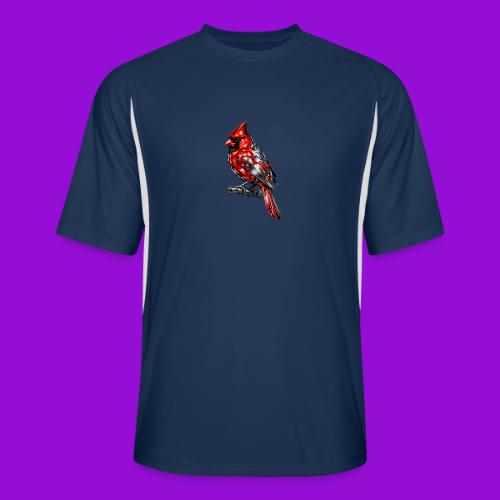 Silver Cardinal - Men’s Cooling Performance Color Blocked Jersey