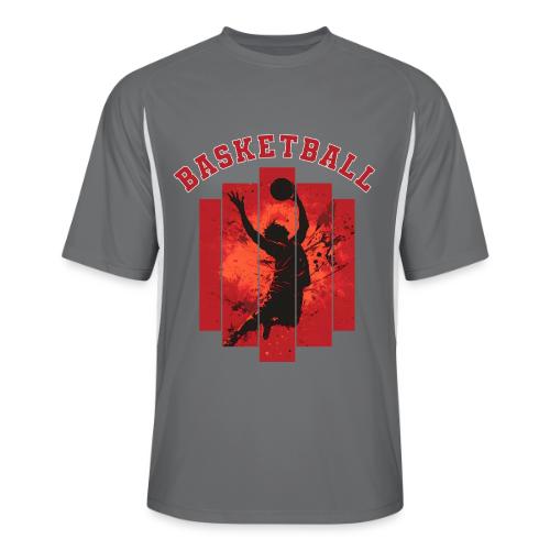 Basketball Mode On - Men’s Cooling Performance Color Blocked Jersey