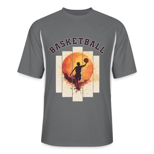 Basketball again and again - Men’s Cooling Performance Color Blocked Jersey