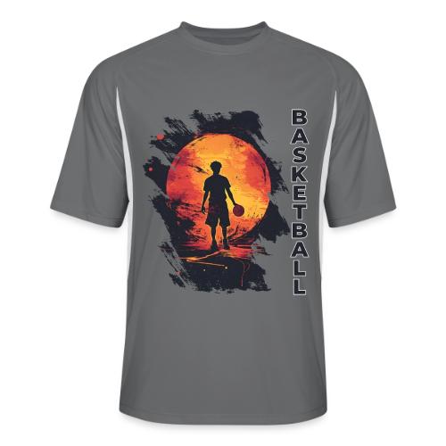 Basketball Blaze - Men’s Cooling Performance Color Blocked Jersey