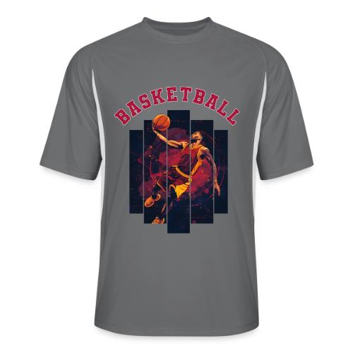 Basketball Spirit - Men’s Cooling Performance Color Blocked Jersey