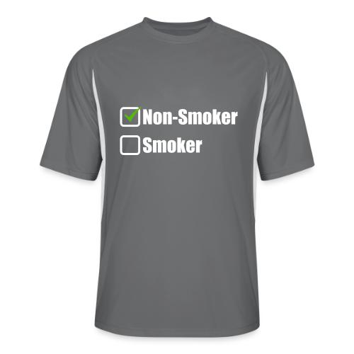 Non-smoker - Men’s Cooling Performance Color Blocked Jersey