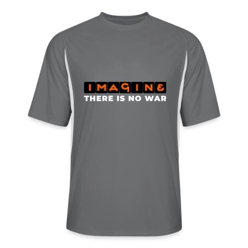 Imagine, There Is No War - Men’s Cooling Performance Color Blocked Jersey