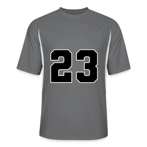Varsity Number 23 Athletic Style - Men’s Cooling Performance Color Blocked Jersey