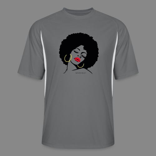 Afro Diva - Men’s Cooling Performance Color Blocked Jersey