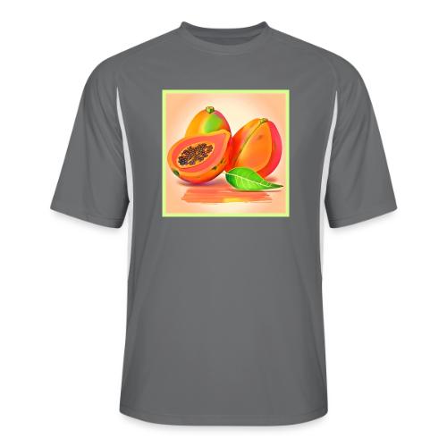 Sliced Papaya Freshness - Men’s Cooling Performance Color Blocked Jersey