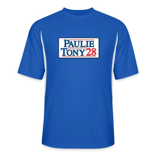 Paulie and Tony for Co-President 2028 - Men’s Cooling Performance Color Blocked Jersey