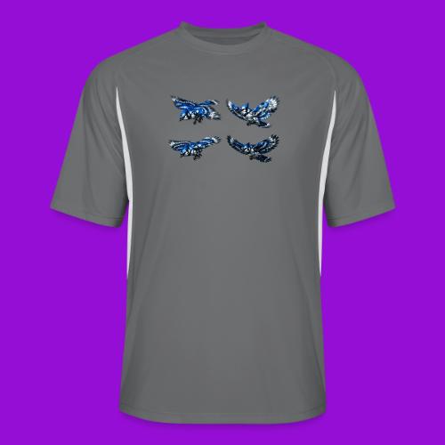 Silver Blue Jay Flight Stages - Men’s Cooling Performance Color Blocked Jersey