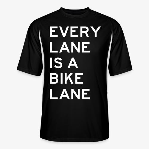 Every Lane is a Bike Lane - Men’s Cooling Performance Color Blocked Jersey