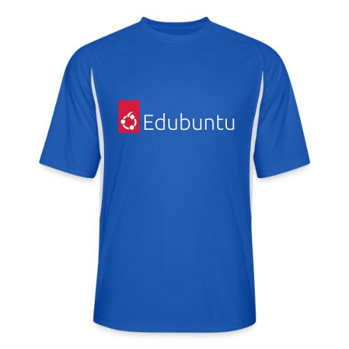 Edubuntu Logo 2023 - White - Men’s Cooling Performance Color Blocked Jersey