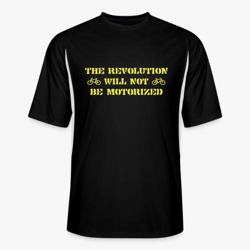 The Revolution Will Not Be Motorized - Men’s Cooling Performance Color Blocked Jersey
