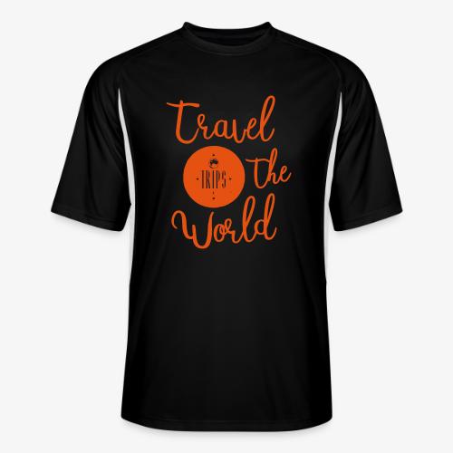 Trips Inc.™ 2017 T Shirt - Men’s Cooling Performance Color Blocked Jersey