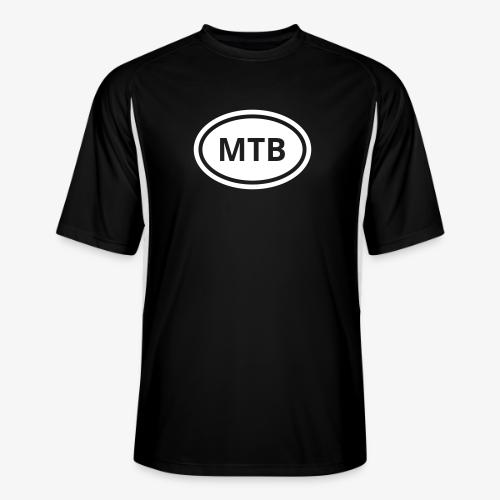MTB Oval Logo - Men’s Cooling Performance Color Blocked Jersey