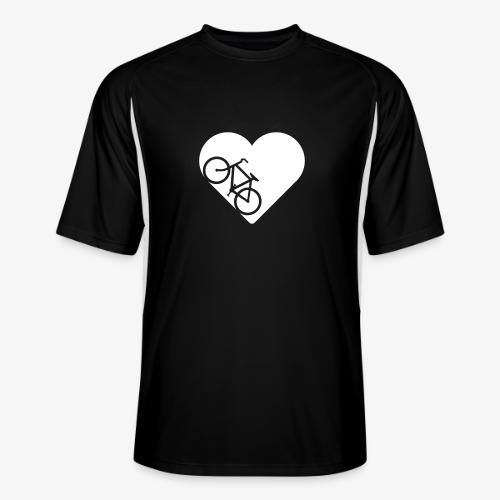 Bike in heart - Men’s Cooling Performance Color Blocked Jersey