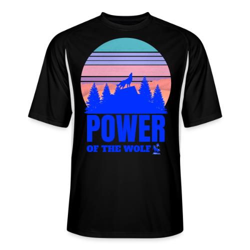 Power Of The Wolf - Men’s Cooling Performance Color Blocked Jersey