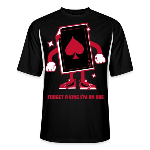 Forget A King I'm An Ace - Men’s Cooling Performance Color Blocked Jersey