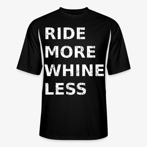 Ride More Whine Less - Men’s Cooling Performance Color Blocked Jersey
