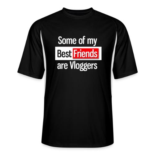 Some of my Best Friends are Vloggers - Men’s Cooling Performance Color Blocked Jersey