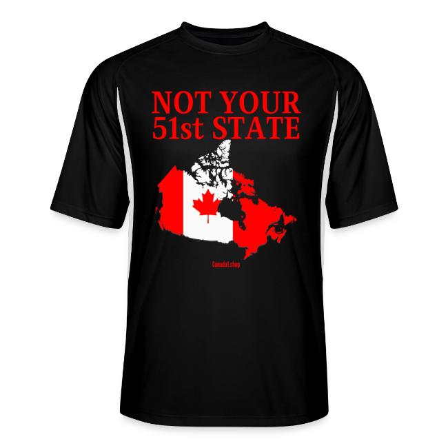 Canada Is Not Your 51st State - Canada Map Flag