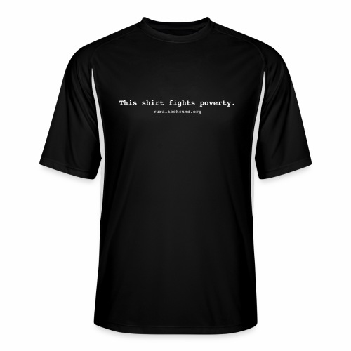 This Shirt Fights Poverty - Men’s Cooling Performance Color Blocked Jersey