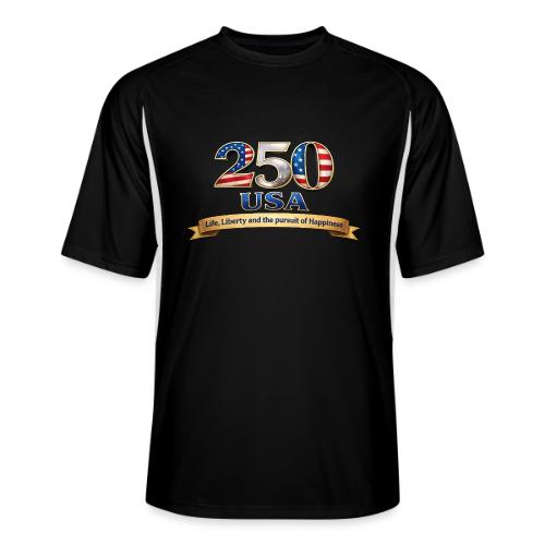 250 USA Liberty Banner - Men’s Cooling Performance Color Blocked Jersey