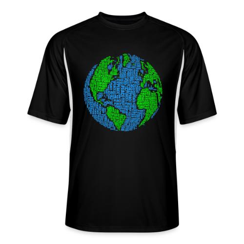 Global PEACE Sphere - Men’s Cooling Performance Color Blocked Jersey