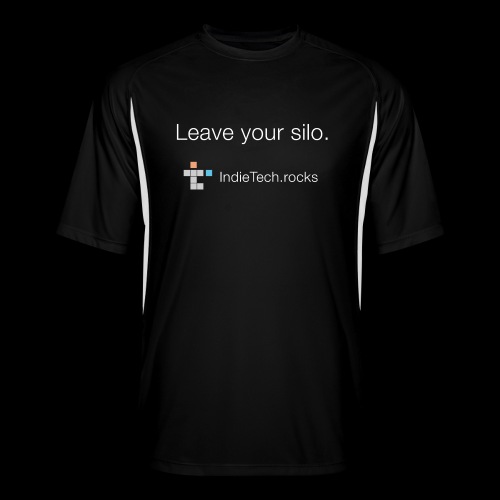 Leave Your Silo - Men’s Cooling Performance Color Blocked Jersey