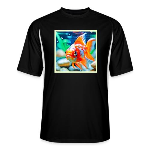 Elegant Aquarium Pet Fish - Men’s Cooling Performance Color Blocked Jersey