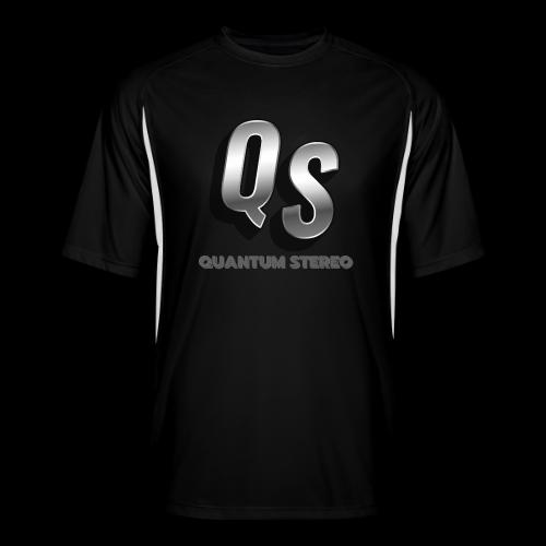 Quantum Stereo Silver - Men’s Cooling Performance Color Blocked Jersey