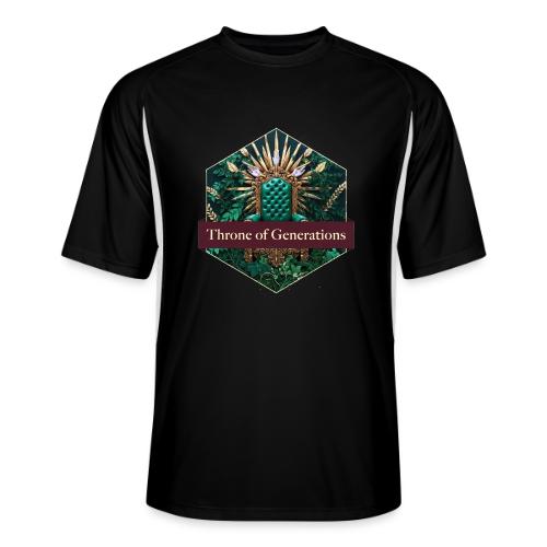 Women’s Day Vine Throne T Shirt, Gift for Grandma - Men’s Cooling Performance Color Blocked Jersey