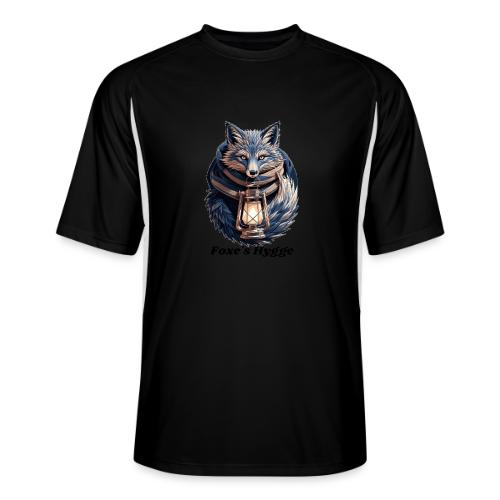 Hygge Ember Fox T-Shirt - Men’s Cooling Performance Color Blocked Jersey