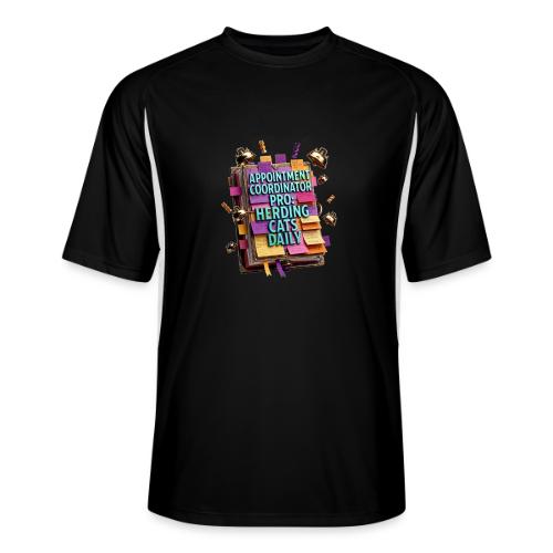 Appointment Coordinator Pro T-Shirt | Herding Cats - Men’s Cooling Performance Color Blocked Jersey