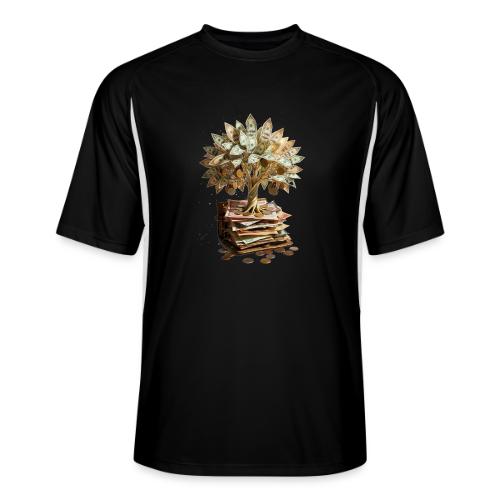 Dad Tax Collector T Shirt - Men’s Cooling Performance Color Blocked Jersey