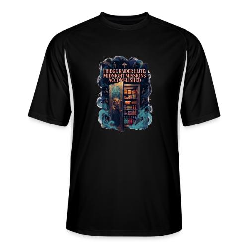 Fridge Raider Elite T Shirt - Men’s Cooling Performance Color Blocked Jersey