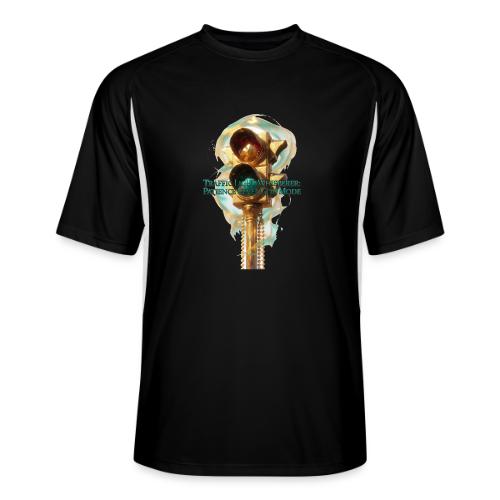 Traffic Light Whisperer T Shirt - Men’s Cooling Performance Color Blocked Jersey