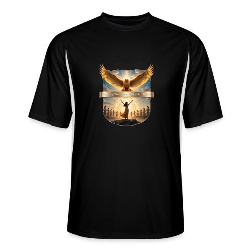 Women’s Day Eagle Matriarch T Shirt,, Gift for Mom - Men’s Cooling Performance Color Blocked Jersey