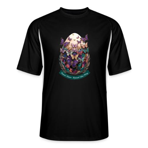 Easter Dawn's Flutter Butterfly T Shirt, Gift - Men’s Cooling Performance Color Blocked Jersey