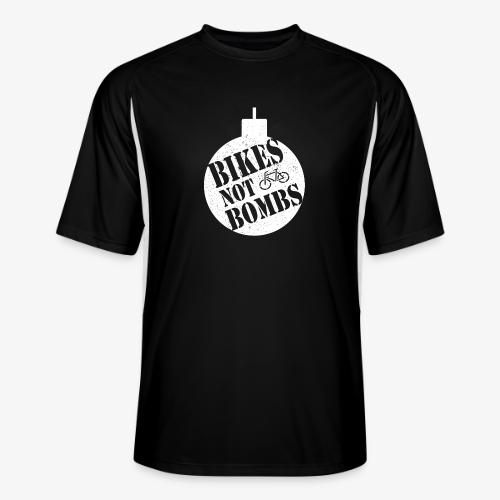 Bikes Not Bombs - Men’s Cooling Performance Color Blocked Jersey