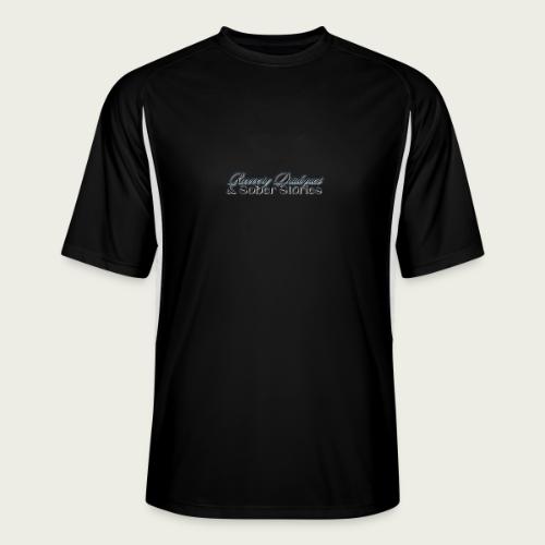 Recovery Dialogues and Sober Stories Official Logo - Men’s Cooling Performance Color Blocked Jersey