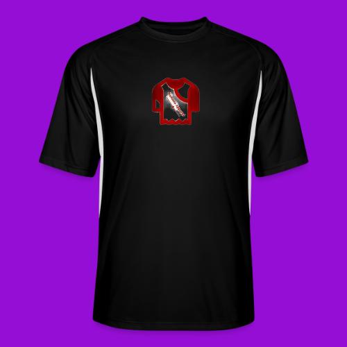 Kenada Logo white spray - Men’s Cooling Performance Color Blocked Jersey