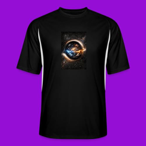 EntangledPhotonsWormhole - Men’s Cooling Performance Color Blocked Jersey