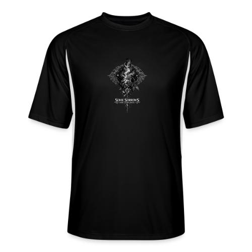 Wilted Rose Turning | Some sorrows don't echo back - Men’s Cooling Performance Color Blocked Jersey