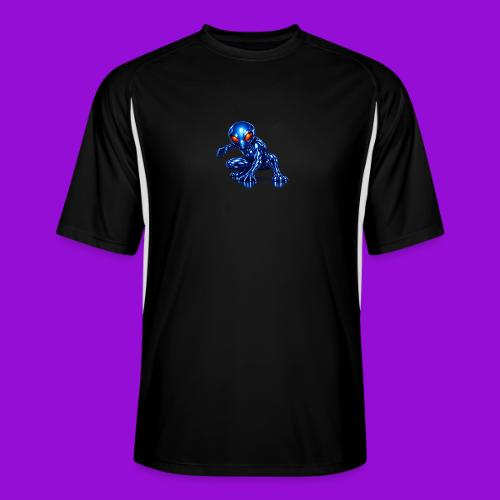 Blue Alien Crouch - Men’s Cooling Performance Color Blocked Jersey