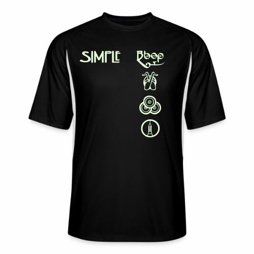 simplesymbolsvert - Men’s Cooling Performance Color Blocked Jersey